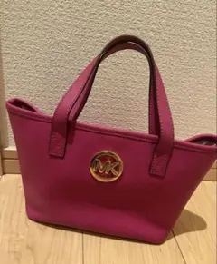 再値下げ！【美品】Michael Kors ピンク ミニトートバッグ