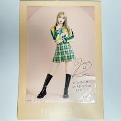 NiziU リク RIKU フォトコレクション賞 1番くじ 色紙ニジュー