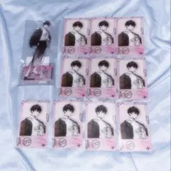 にじさんじ 佐伯イッテツ 缶バッジ チェキ風カード AsiaTravel