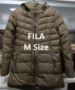 FILA フィラ GOLF フード付きダウンジャケット M