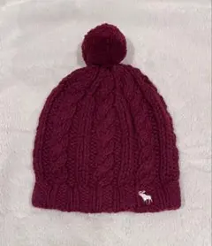 ⭐️新品未使用タグ付⭐️アバクロAbercrombie&Fitchポンポン付ニット帽