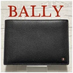BALLYバリー 二つ折り財布　お札　カード　新品箱付き　ブラックラインL BALLYバリー 二つ折り財布 お札 カード 新品箱付き ブラックラインM