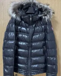 BURBERRYバーバリーブラックレーベルホワイトグースダウンジャケットM