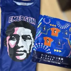 V・VAREN エメルソンTシャツ　青橙祭