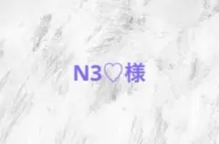 N3♡様専用ページ