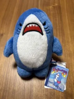 サメーマン　鮫　フカヒレ　ぬいぐるみ　　シャーク　マスコット