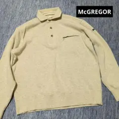 古着屋購入　McGREGOR　スウェットポロ　メンズM