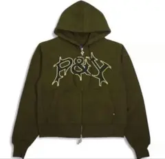 PUNKANDYO ブラック パーカー Mサイズ Punkandyo ジップフーディMサイズ