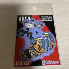 APEX ぶらすがり ダイカット ステッカー A ワットソンのみ3枚セット