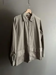 【Vintage】GRENFELL ドリズラージャケット 42 ネイビー 山タグ 3色展開】「Backers」コットン ドリズラージャケット「BLACK POWDER