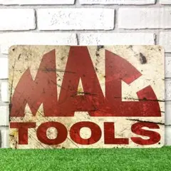 393番】マックツールズMac Toolsガレージ アメリカン雑貨 ブリキ看板