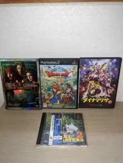PS2プレイステーション2PlayStationソフト4本セット