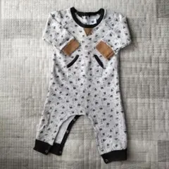 PETIT BATEAU 動物柄ロンパース 12m