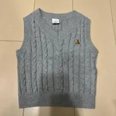 GAP ベビーニットベスト 6-12ヶ月 グレー