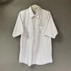 『# LL 』バラクータ　ストライプ 半袖シャツ　　 「のサムネイル