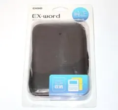 カシオ XD-CC2402BK EX-word 電子辞書用ケース セミハード