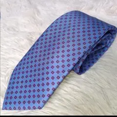 Brioni ブリオーニ　ネクタイ　ネイビー　ボルドー　シルクジャガード　極美品 Brioni ブリオーニ ネクタイ ネイビー ボルドー シルク