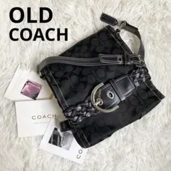 極美品 COACH キャンベル 黒 ブラック 2way フラップ flap - メルカリ