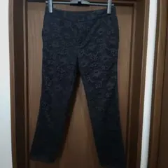 UNITED ARROWS 総レースパンツ ブラック フォーマル パーティー