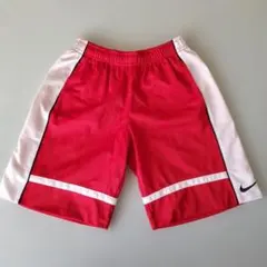 NIKE バスケットボールパンツ レッド ホワイト
