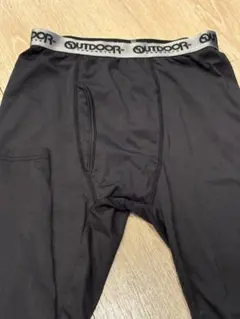 OUTDOOR PRODUCTS インナータイツ ブラック