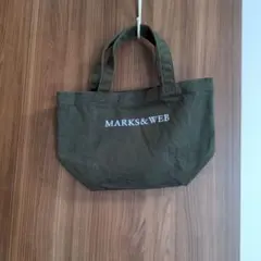 MARKS&WEB キャンバストートバッグ カーキのサムネイル