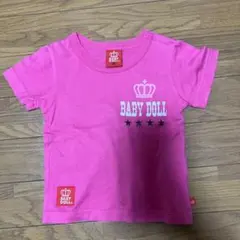 BABYDOLL ピンク Tシャツ 80cmのサムネイル