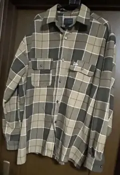 良好コンディション✨ NEW ERA 長袖チェックシャツ XL ブラウンのサムネイル