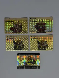 レトロ 当時物 カードダス SDガンダム ホログラムカード6枚セット