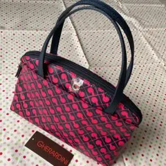 GHERARDINI ロゴパターン ハンドバッグ