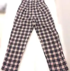 【LOWRYS FARM】チェックパンツ