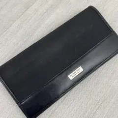 希少✨ バーバリーブラックレーベル ノバチェック 長財布 ロングウォレット 黒