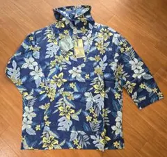 新品reyn spoonerレインスプーナーBAJA SHIRT NAVY Lのサムネイル