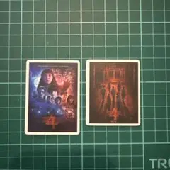ストレンジャーシングス ステッカー 4枚セット