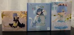 Re:ゼロ プライズフィギュア 3点セット