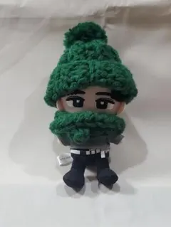 すのチル　ニット帽　マフラー　　Snow Man　　グリーン　めめ　阿部亮平