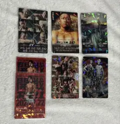RIZIN ポテトスティックカード 7枚セット（送料込）