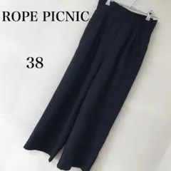 ロペピクニック　ROPE PICNIC パンツ　ブラック　38