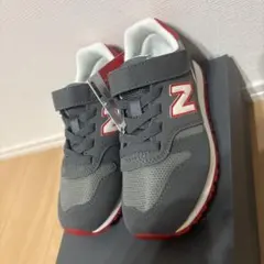 【新品・未使用】New Balance 373 キッズ 18.5㎝　グレー