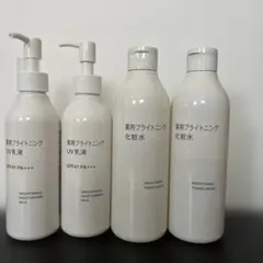 無印　無印良品　薬用ブライトニング化粧水　薬用ブライトニングUV乳液　エイジングのサムネイル