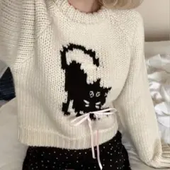 é animal knit epine セーター　ラビット épine animal knit - メルカリ