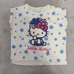 ユニクロ　Hello Kitty 星柄 Tシャツ