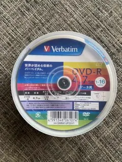 Verbatim データ用 DVD-R 4.7GB 25枚パック