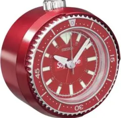 SEIKO SUPREME アラーム時計 レッド