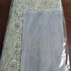 2/20まで限定お値下げ★グレー レース付き ハンカチ