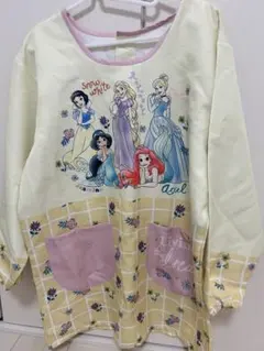 【美品】【即日発送】Disney プリンセス 割烹着 エプロン M-Lのサムネイル