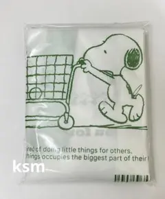 スヌーピー　SNOOPY レジ袋風エコバッグ　エコバッグ