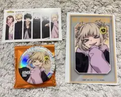 ヒロアカ ベースヤードトーキョー トガヒミコ オーロラ缶バッジ クリアカード