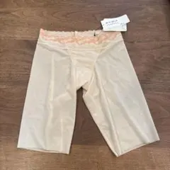 新品　ワコール　パルファージュ　ロングショーツ　ドット柄レース付き　64