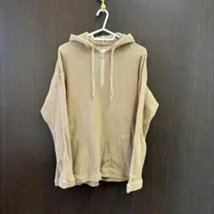 ★アーバンリサーチドアーズ　ワッフル生地パーカー　ユニセックス　長袖　ベージュ